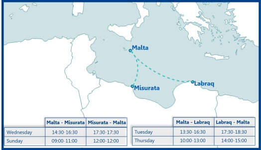 flights to misturata labraq